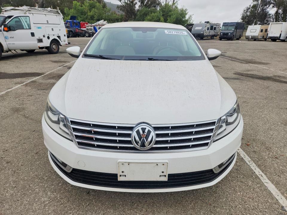 2014 Volkswagen Passat cc VIN WVWBP7AN4EE535804 COPART salvage auction — NORMAL WEAR, Ca - Dis/Dlr/Exp Only Clean Title (P), sold $600 on 2026-07-28 (photo 5)