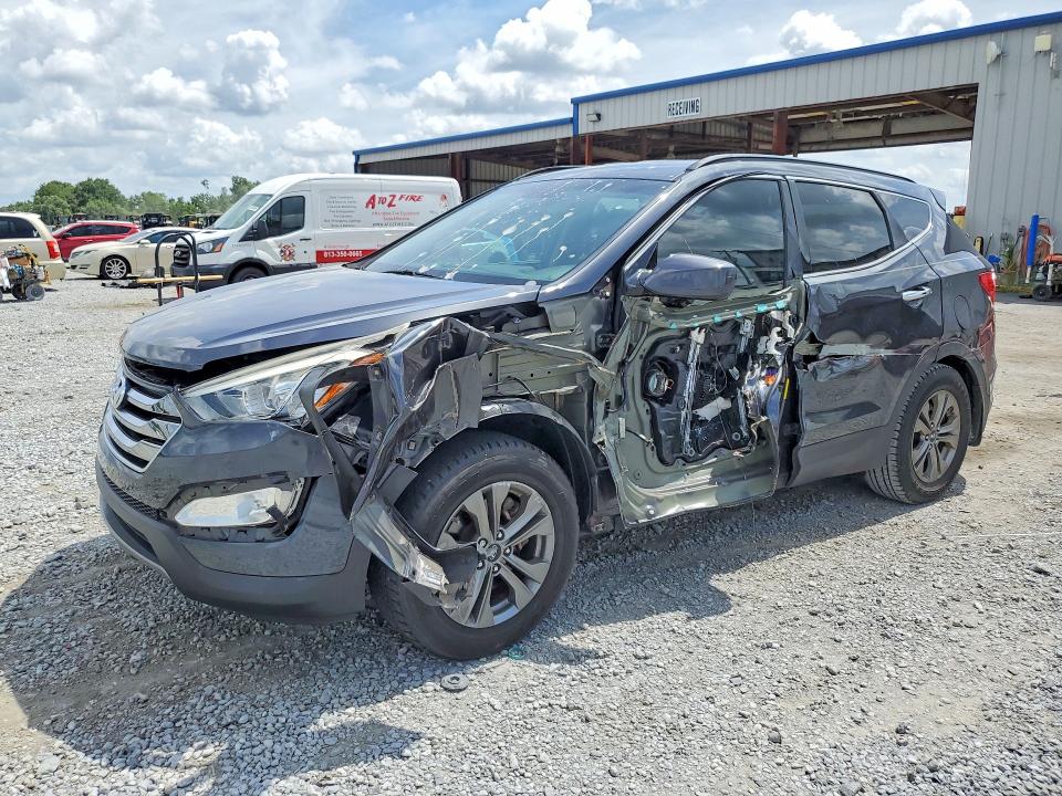 2016 Hyundai VIN 5XYZU3LB9GG343095 COPART salvage auction — SIDE, Fl - Cert Of Title Slvg Rebuildable, sold $2,200 on 2026-07-06 (photo 1)