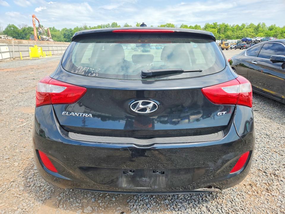 2016 Hyundai Elantra VIN KMHD35LH9GU281253 COPART salvage auction — FRONT END, Nj - Cert Of Title-Salvage, sold $1,300 on 2026-07-17 (photo 6)