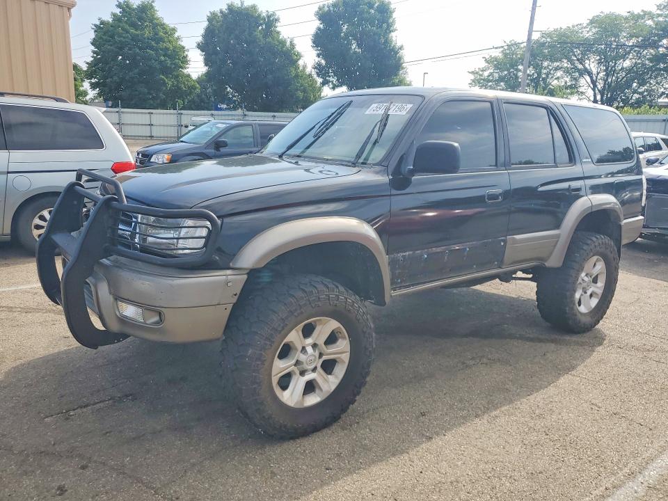 1999 Toyota 4runner VIN JT3GN87R7X0123375 COPART salvage auction — REAR END, Oh - Certificate Of Title, sold $800 on 2026-07-06 (photo 1)