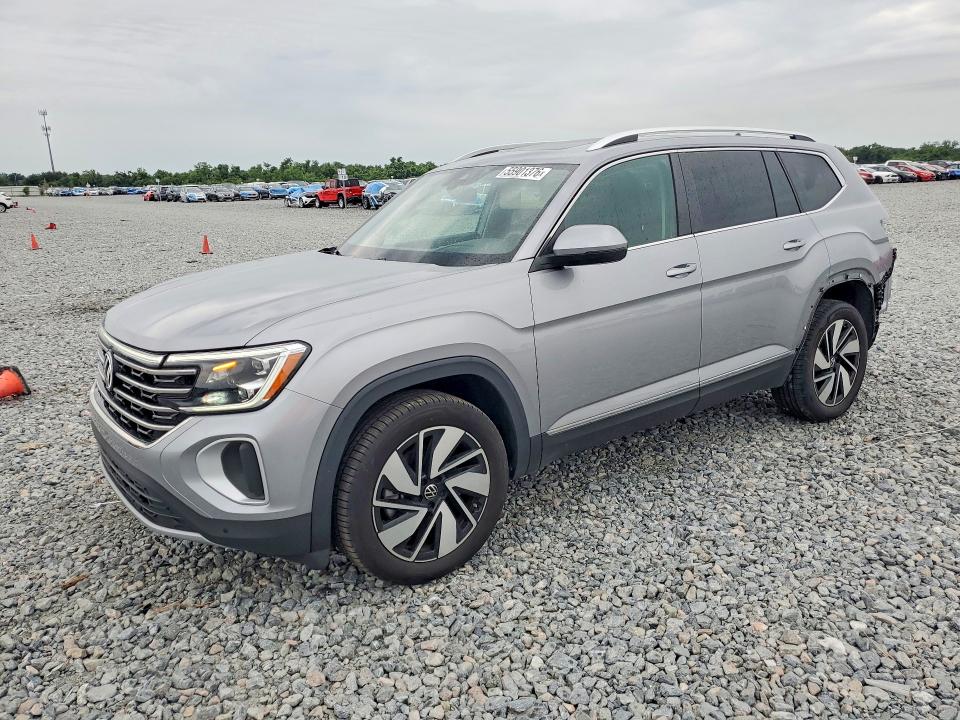 2025 Volkswagen Atlas VIN 1V2BR2CA0SC501758 COPART salvage auction — REAR END, Fl - Certificate Of Destruction, sold $19,400 on 2026-07-10 (photo 1)