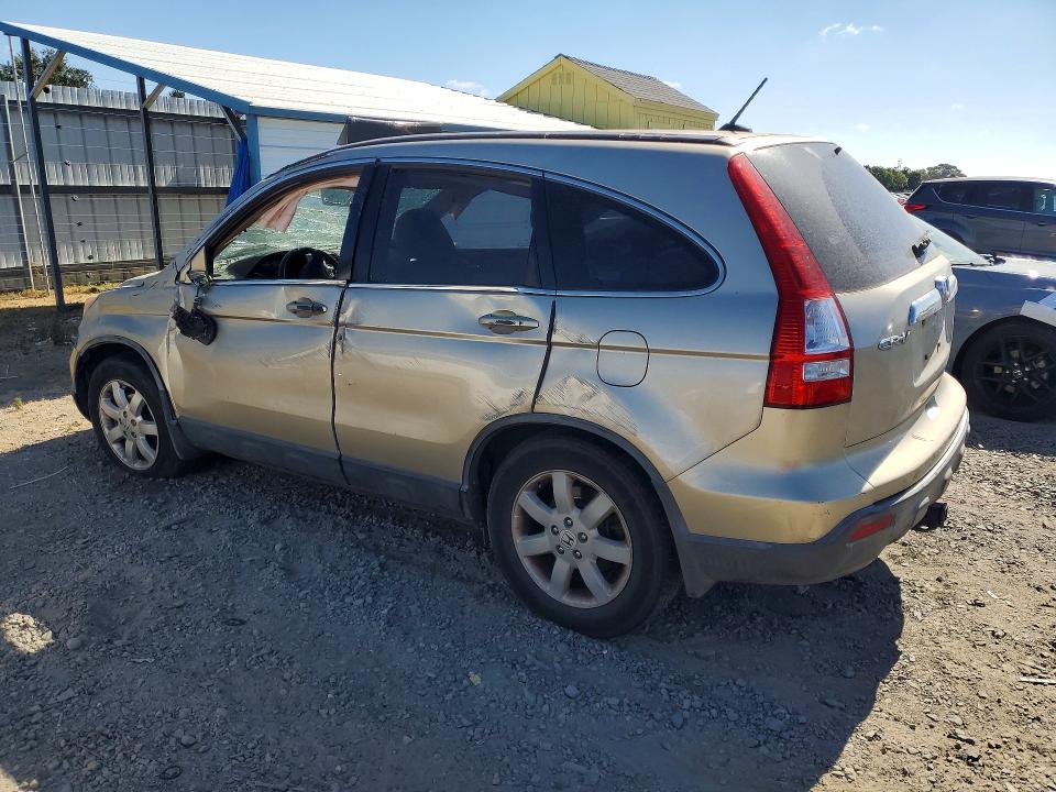 2007 Honda Cr-v VIN JHLRE48707C059000 COPART salvage auction — ROLLOVER, Ca - Salvage Certificate, sold $475 on 2026-07-16 (photo 2)