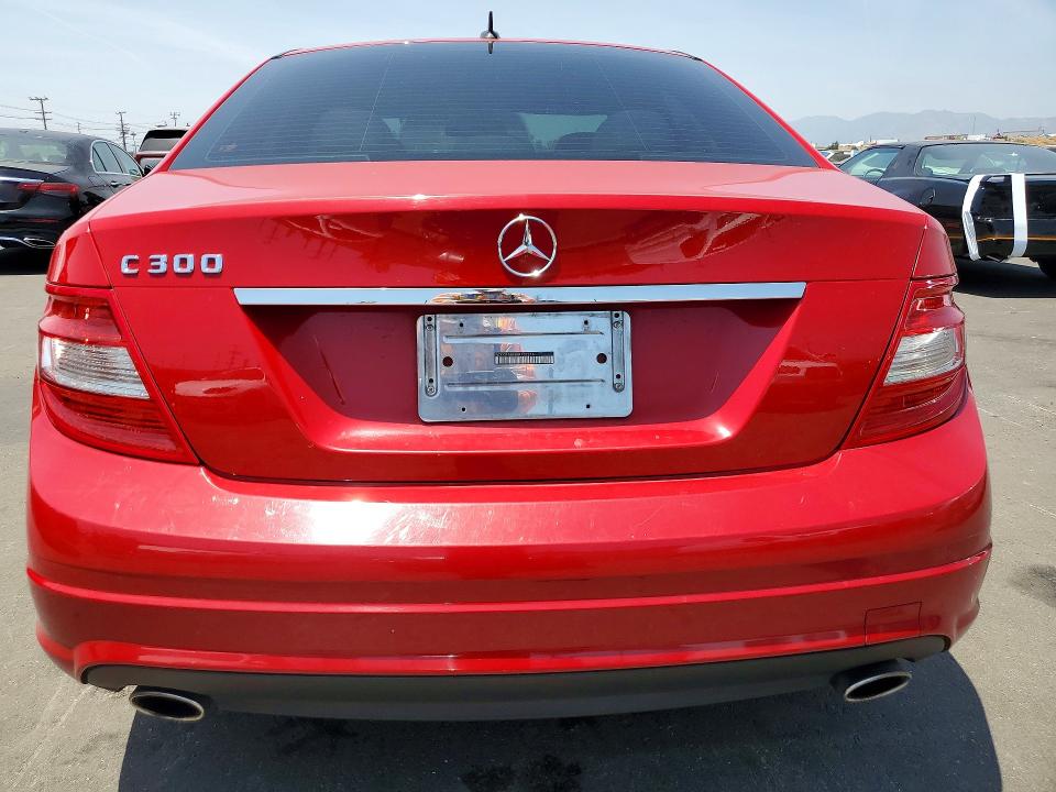 2011 Mercedes-benz C class VIN WDDGF5EB8BR152214 COPART salvage auction — MINOR DENT/SCRATCHES, CA - SALVAGE CERTIFICATE, sold $750 on 2026-08-10 (photo 6)