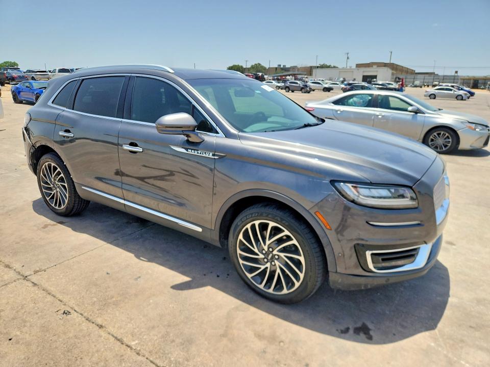 2020 Lincoln Nautilus VIN 2LMPJ6K91LBL01437 COPART salvage auction — REAR END, TX - SALVAGE VEHICLE TITLE (P), sold $7,400 on 2026-09-03 (photo 4)