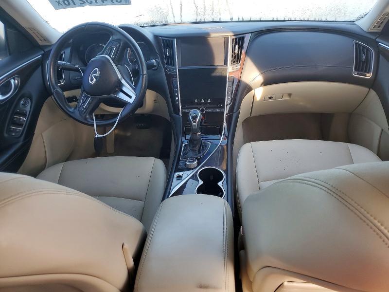 2018 Infiniti Q50 VIN JN1EV7AP6JM363119 COPART salvage auction — MINOR DENT/SCRATCHES, Fl - Cert Of Title W/Slvg History (P), sold $1,250 on 2026-07-02 (photo 8)