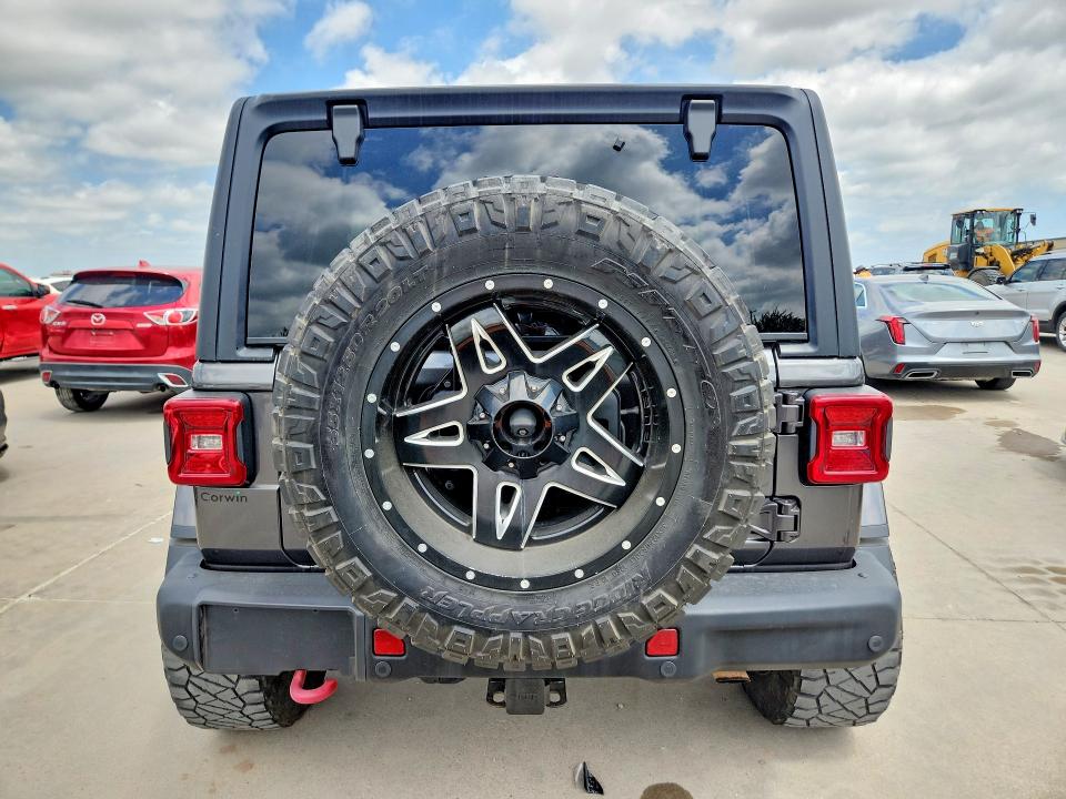 2018 Jeep VIN 1C4HJXFG0JW148712 COPART salvage auction — MECHANICAL, Tx - Certificate Of Title, sold $15,500 on 2026-07-23 (photo 6)