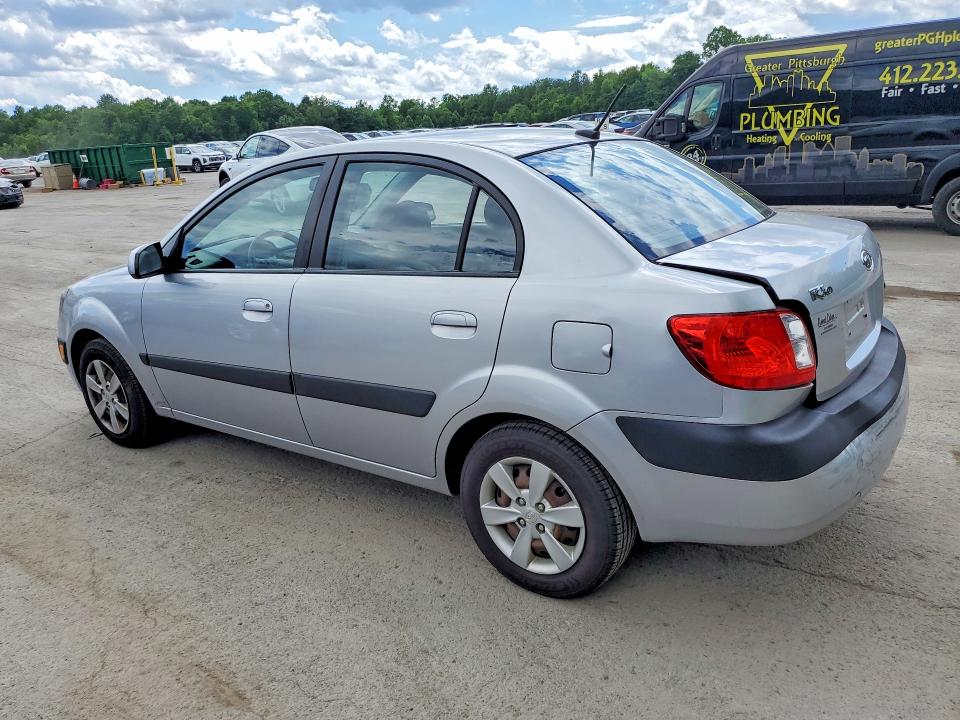 2009 Kia Rio VIN KNADE223796584619 COPART salvage auction — REAR END, PA - CERTIFICATE OF SALVAGE, sold $375 on 2026-07-02 (photo 2)