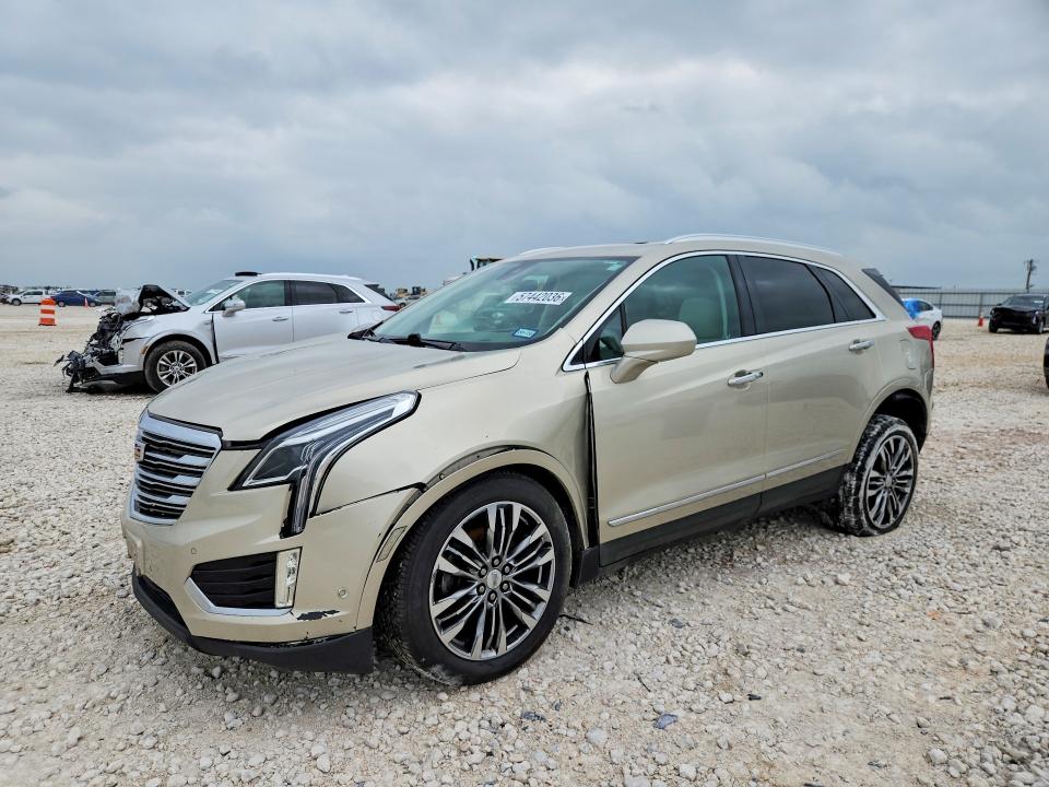2017 Cadillac Xt5 VIN 1GYKNERS5HZ131003 COPART salvage auction — FRONT END, Tx - Salvage Vehicle Title, sold $2,350 on 2026-07-02 (photo 1)