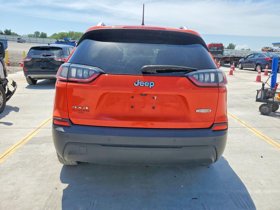 2021 Jeep Cherokee VIN 1C4PJMLB0MD114627 COPART salvage auction — FRONT END, Pa - Certificate Of Salvage, sold $2,350 on 2026-07-02 (photo 6)