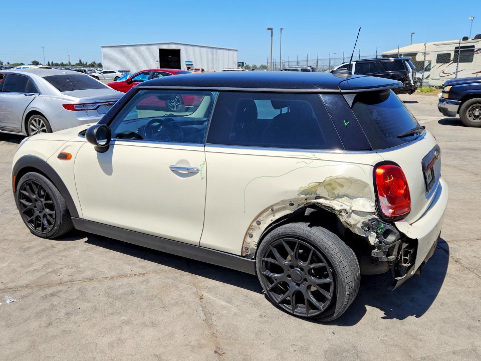 2016 Mini VIN WMWXP5C58G2D14816 COPART salvage auction — REAR END, Ca - Salvage Certificate, sold $1,700 on 2026-07-06 (photo 2)