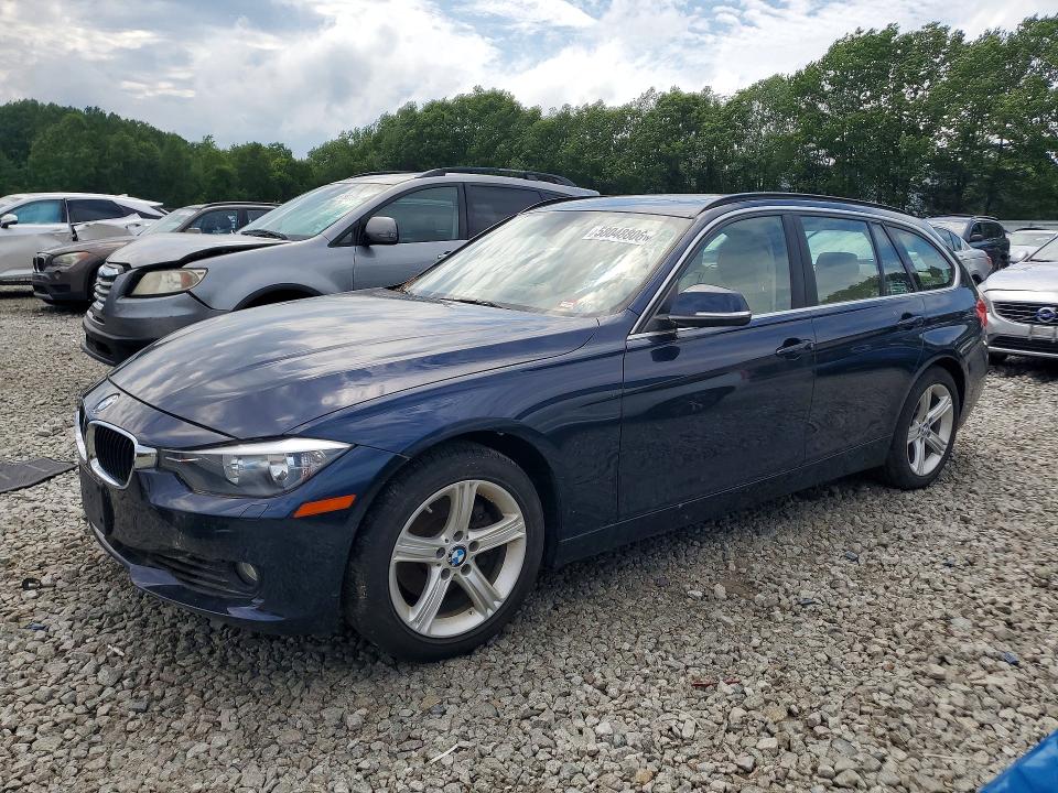 2015 BMW 3er VIN WBA3G7C50FK480608 COPART salvage auction — SIDE, Tx - Cert Of Title W/Salvage Histor, sold $575 on 2026-08-20 (photo 1)