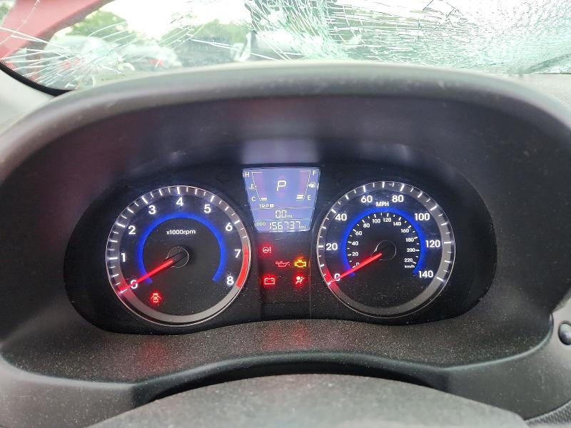 2014 Hyundai Accent VIN KMHCT4AE0EU674067 COPART salvage auction — VANDALISM, Salvage Title, sold $125 on 2026-07-21 (photo 9)