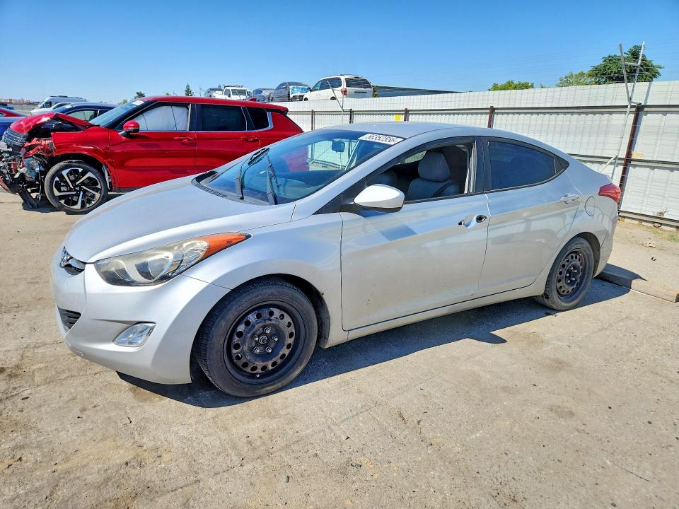 2012 Hyundai Elantra VIN KMHDH4AE4CU403385 COPART salvage auction — VANDALISM, CA - SALVAGE CERTIFICATE, sold $1,750 on 2026-07-17 (photo 1)