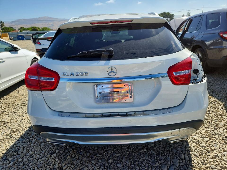 2015 Mercedes-benz Gla-class VIN WDCTG4EB7FJ172999 COPART salvage auction — FRONT END, Ca - Salvage Certificate, sold $2,250 on 2026-07-16 (photo 6)