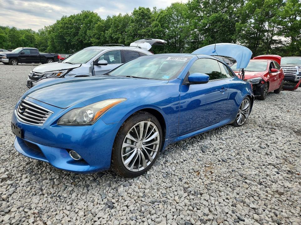 2011 Infiniti G37 VIN JN1CV6FE1BM950841 COPART salvage auction — REAR END, Ma - Cert Of Title-Reconstrctd Coll, sold $1,650 on 2026-07-30 (photo 1)
