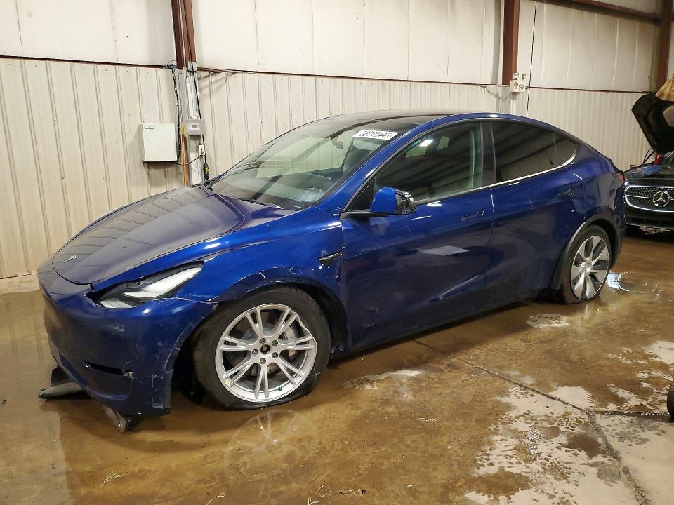 2023 Tesla VIN 7SAYGDEE5PF662083 COPART salvage auction — FRONT END, Pa - Certificate Of Salvage, sold $11,700 on 2026-07-14 (photo 1)