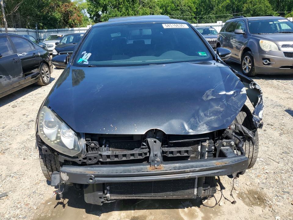 2012 Volkswagen VIN WVWHD7AJ7CW200608 COPART salvage auction — FRONT END, Va - Certificate Of Title, sold $250 on 2026-07-28 (photo 5)