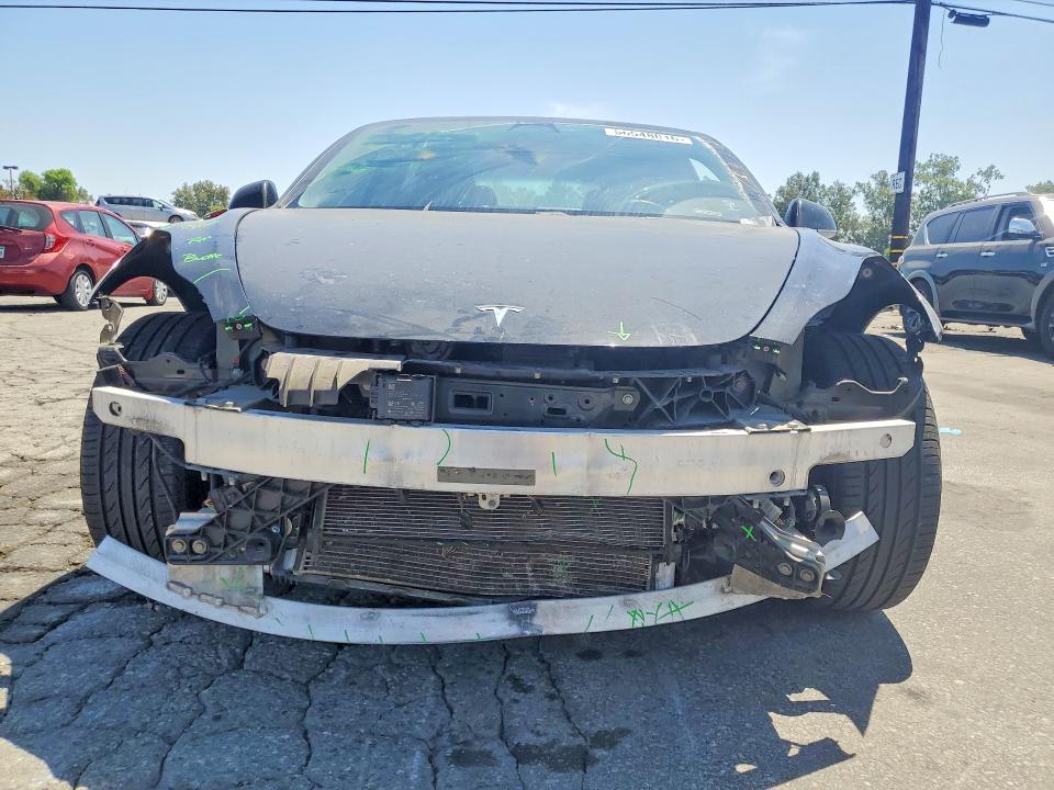 2020 Tesla Model 3 VIN 5YJ3E1EA5LF613307 COPART salvage auction — FRONT END, Salvage Title, sold $3,200 on 2026-07-13 (photo 5)