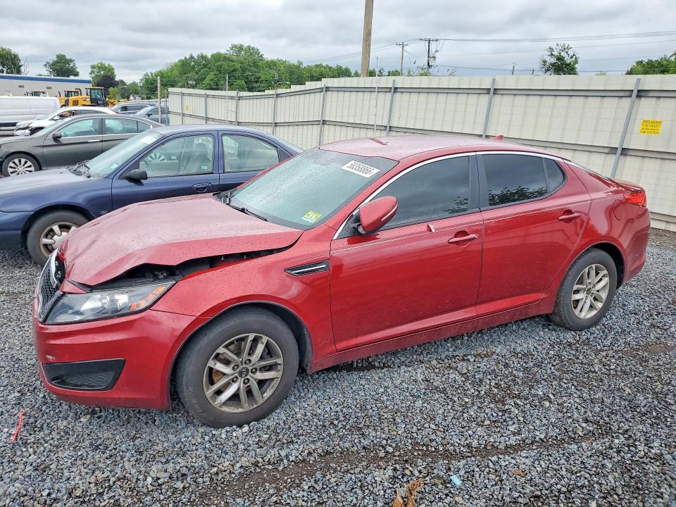 2011 Kia Optima VIN KNAGM4A79B5086756 COPART salvage auction — FRONT END, NJ - CERT OF TITLE-SALVAGE (P), sold $350 on 2026-07-02 (photo 1)