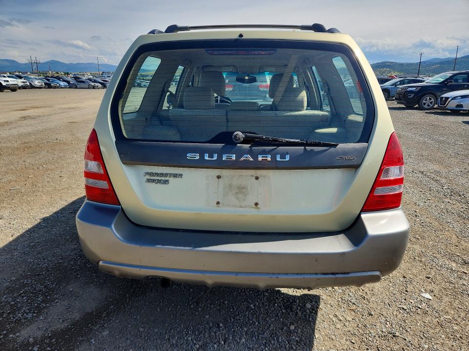 2003 Subaru Forester VIN JF1SG65683H720498 COPART salvage auction — FRONT END, Mt - Certificate Of Title, sold $200 on 2026-07-14 (photo 6)