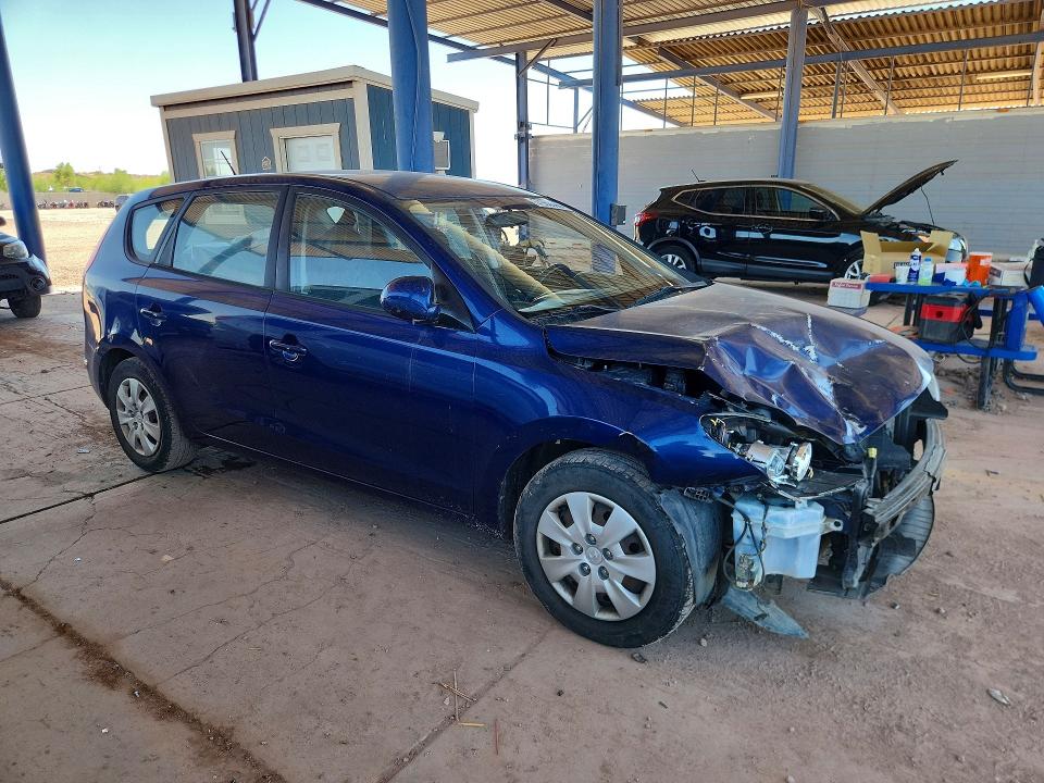 2012 Hyundai VIN KMHDB8AE5CU155804 COPART salvage auction — FRONT END, Az - Cert Of Title - Salvage, sold $375 on 2026-07-28 (photo 4)