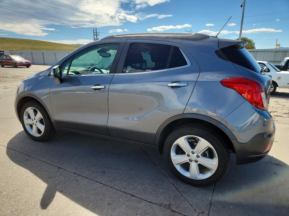 2015 Buick Encore VIN KL4CJFSB7FB059324 COPART salvage auction — HAIL, Co - Certificate Of Title, sold $4,300 on 2026-07-08 (photo 2)