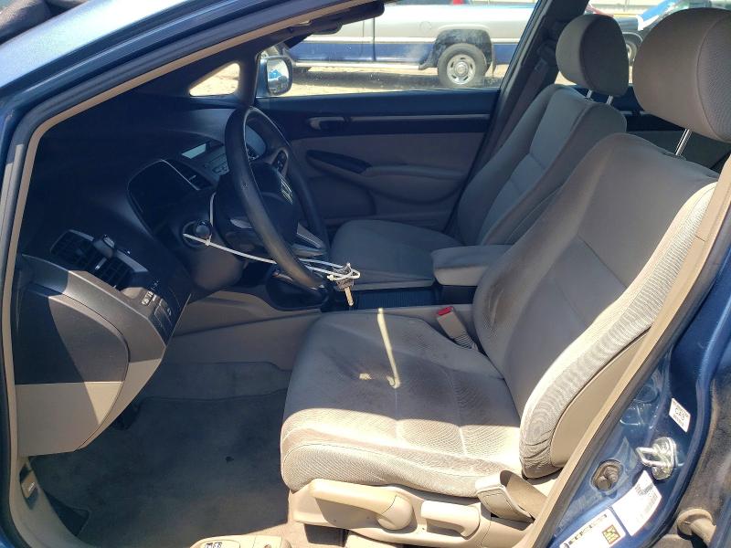 2009 Honda Civic hybrid VIN JHMFA36299S014545 COPART salvage auction — FRONT END, Va - Cert Of Title - Salvage, sold $175 on 2026-07-10 (photo 7)