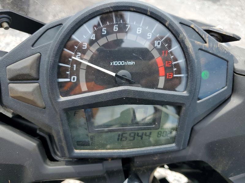 2013 Kawasaki Ex650 VIN JKAEXEF17DDA05884 COPART salvage auction — ALL OVER, PA - CERTIFICATE OF SALVAGE, sold $500 on 2026-07-23 (photo 7)