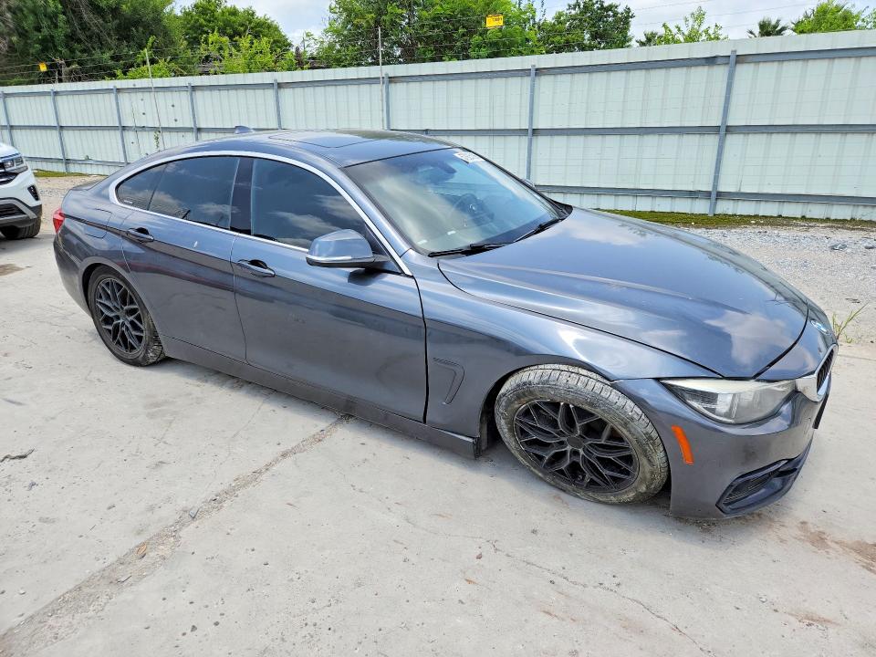 2018 BMW 4er VIN WBA4J1C5XJBG79521 COPART salvage auction — FRONT END, Tx - Salvage Vehicle Title, sold $1,100 on 2026-07-28 (photo 4)