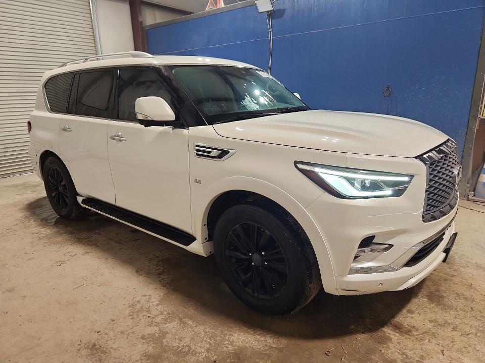 2018 Infiniti Qx80 VIN JN8AZ2ND1J9840808 COPART salvage auction — SIDE, Tx - Certificate Of Title, sold $1,250 on 2026-07-28 (photo 4)