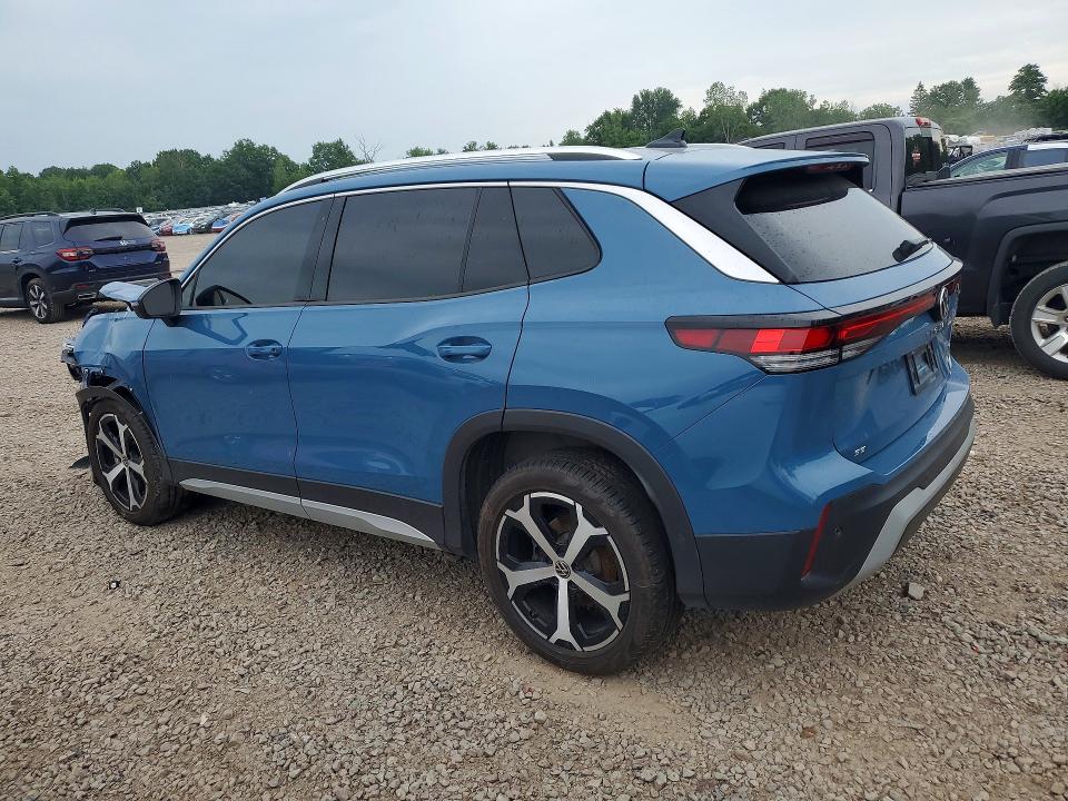 2025 Volkswagen Tiguan VIN 3VVMR7RMXSM027651 COPART salvage auction — FRONT END, Ny - Mv-907A Salvage Certificate, sold $8,000 on 2026-08-19 (photo 2)