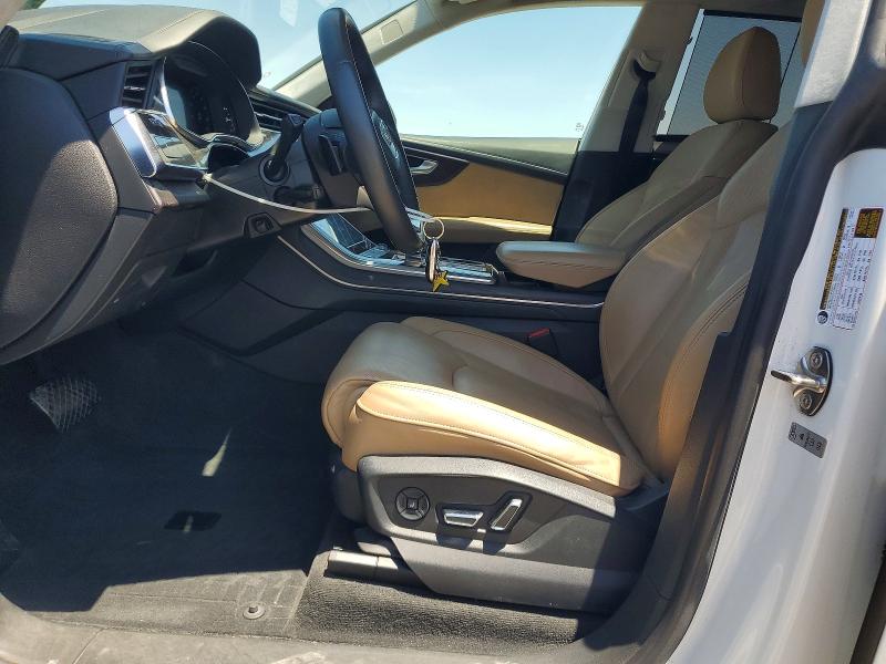 2021 Audi Q8 VIN WA1CVAF18MD025824 COPART salvage auction — FRONT END, Nc - Salvage Certificate Of Title, sold $825 on 2026-07-13 (photo 7)
