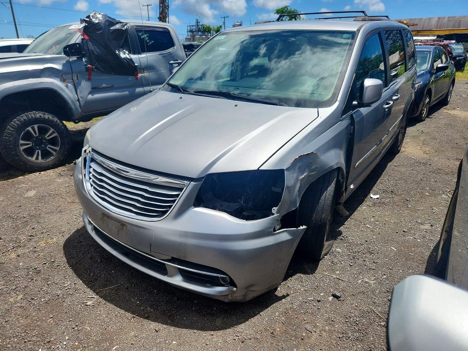 2016 Chrysler Voyager VIN 2C4RC1BG1GR173590 COPART salvage auction — FRONT END, Hi - Certificate Of Salvage, sold $1 on 2026-08-24 (photo 1)