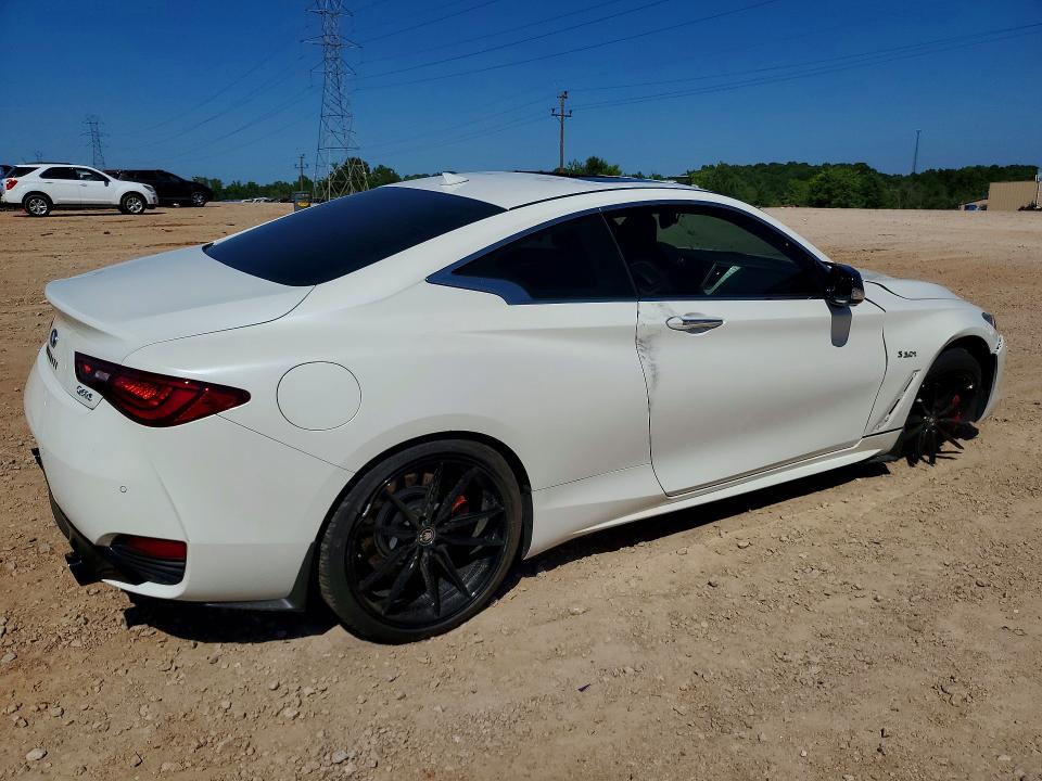 2019 Infiniti Q60 VIN JN1FV7EL2KM440632 COPART salvage auction — FRONT END, Nc - Salvage Certificate Of Title, sold $1,600 on 2026-07-27 (photo 3)