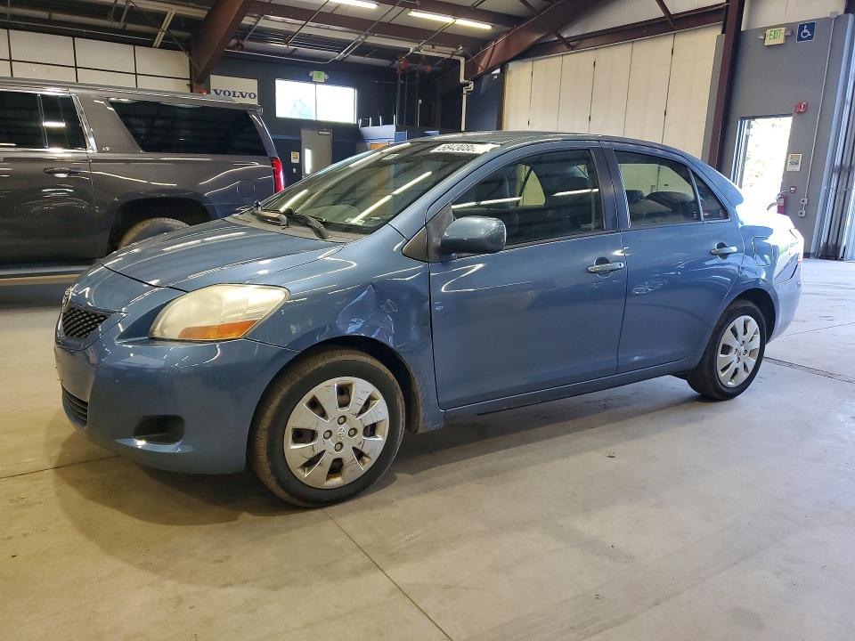 2010 Toyota Yaris VIN JTDBT9K30A4073794 COPART salvage auction — FRONT END, Ct - Cert Of Title-Salvage, sold $1,600 on 2026-07-02 (photo 1)