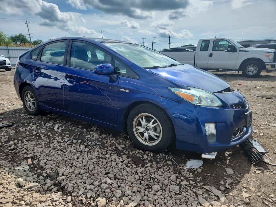 2010 Toyota Prius VIN JTDKN3DU8A1306982 COPART salvage auction — FRONT END, Il - Salvage Certificate, sold $1,300 on 2026-07-29 (photo 4)