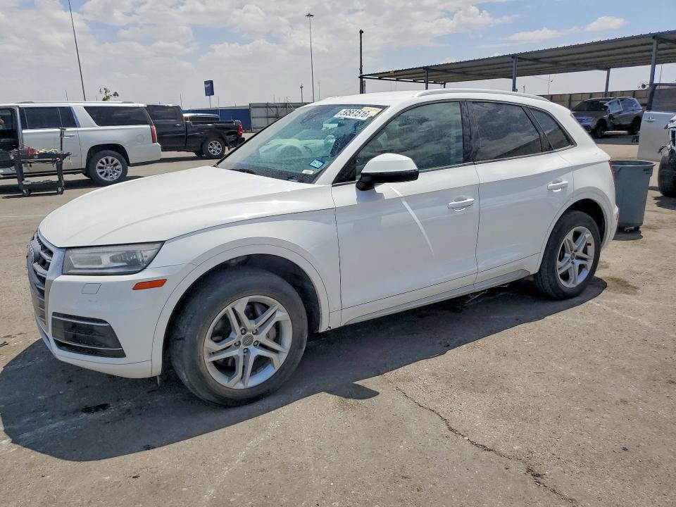 2018 Audi Q5 VIN WA1ANAFY1J2136839 COPART salvage auction — MECHANICAL, Tx - Certificate Of Title (P), sold $5,600 on 2026-07-10 (photo 1)