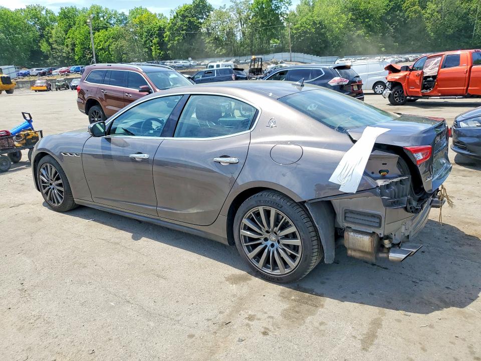 2020 Maserati Ghibli VIN ZAM57YTA6L1355396 COPART salvage auction — REAR END, Ct - Cert Of Title-Salvage, sold $2,300 on 2026-07-23 (photo 2)