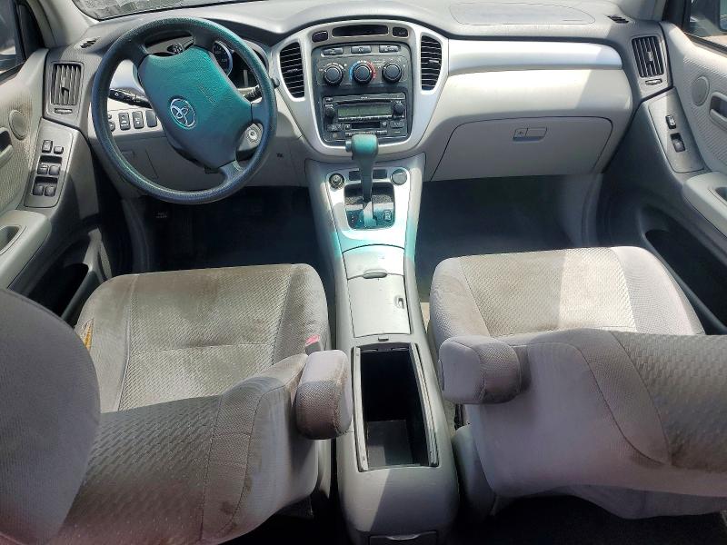 2005 Toyota Highlander VIN JTEEP21A150068301 COPART salvage auction — REAR END, Pa - Certificate Of Salvage, sold $925 on 2026-07-07 (photo 8)