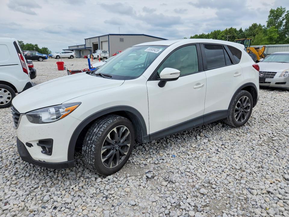 2016 Mazda Cx-5 VIN JM3KE4DY2G0719110 COPART salvage auction — FRONT END, Mi - Certificate Of Title, sold $1,200 on 2026-07-23 (photo 1)