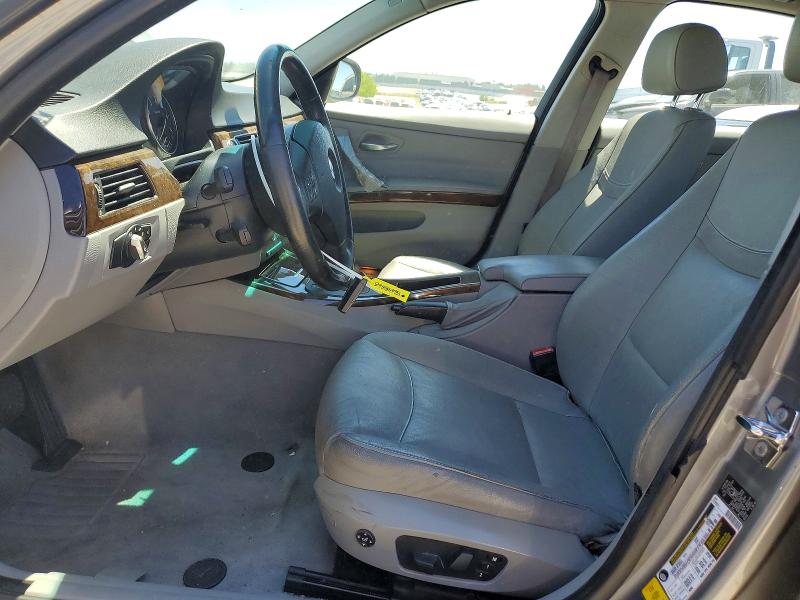 2009 BMW 3er VIN WBAPH57579NL78559 COPART salvage auction — FRONT END, Ca - Salvage Certificate, sold $350 on 2026-07-02 (photo 7)