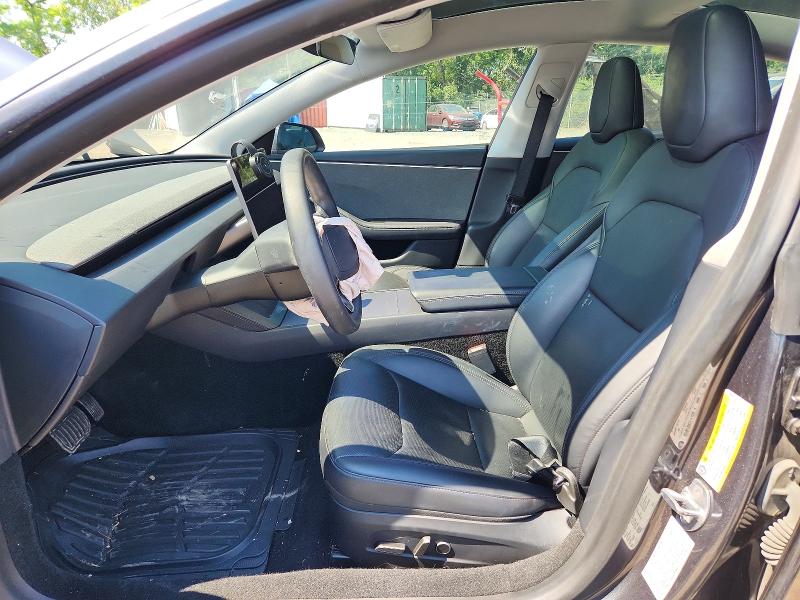 2025 Tesla Model 3 VIN 5YJ3E1EA2SF966327 COPART salvage auction — FRONT END, Md - Cert Of Salvage > 75% Damage, sold $12,400 on 2026-08-25 (photo 7)