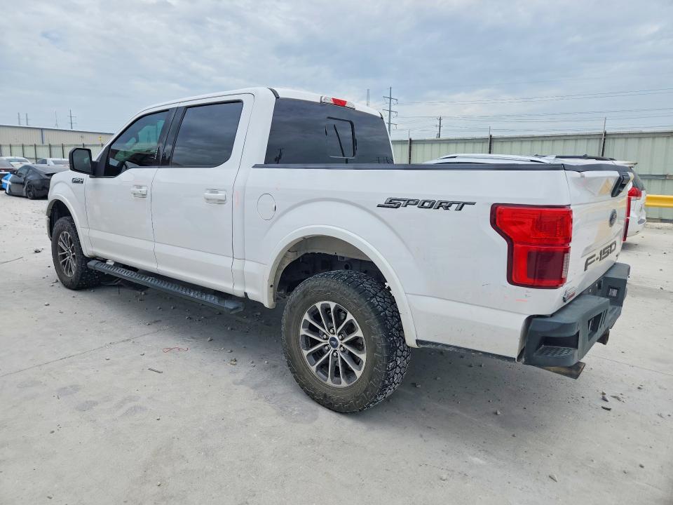 2019 Ford F-150 VIN 1FTEW1C47KKE46890 COPART salvage auction — SIDE, Tx - Salvage Vehicle Title, sold $7,300 on 2026-07-02 (photo 2)