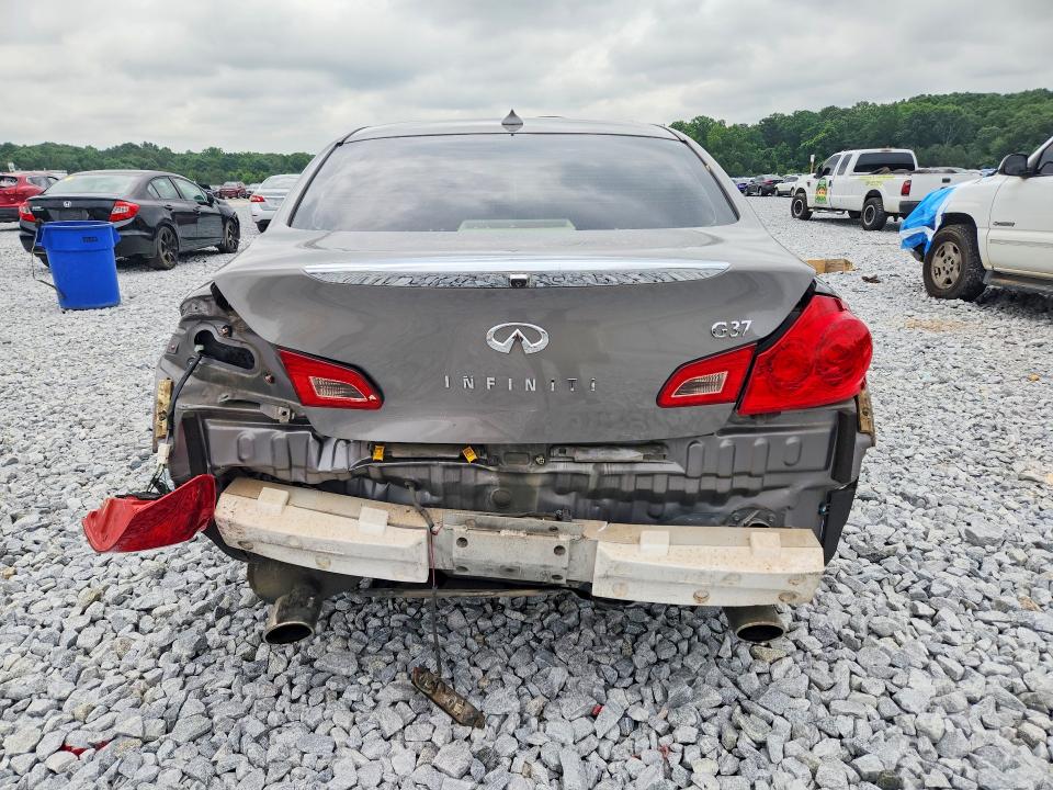 2009 Infiniti G VIN JNKCV61EX9M013242 COPART salvage auction — REAR END, Ga - Cert Of Title-Salvage, sold $300 on 2026-07-02 (photo 6)