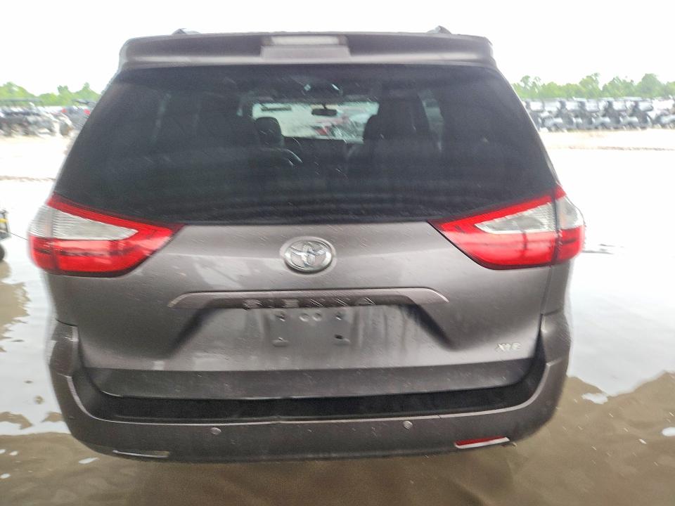 2017 Toyota Sienna VIN 5TDYZ3DC9HS775551 COPART salvage auction — FRONT END, Tx - Certificate Of Title (P), sold $8,300 on 2026-07-02 (photo 6)