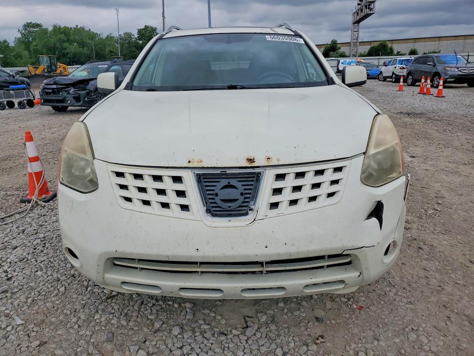 2009 Nissan Rogue sport VIN JN8AS58V59W181185 COPART salvage auction — FRONT END, Oh - Cert Of Title-Salvage, sold $350 on 2026-07-10 (photo 5)