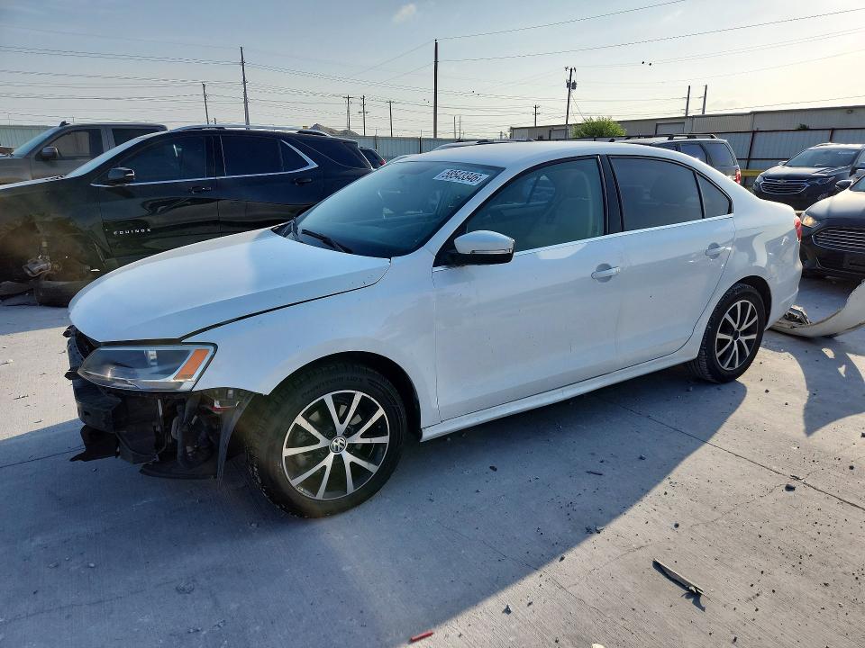 2014 Volkswagen Jetta VIN 3VWD17AJ8EM407855 — COPART salvage auction photo