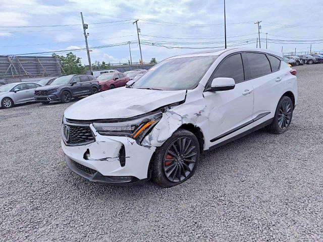 2023 Acura Rdx VIN 5J8TC2H84PL011975 COPART salvage auction — FRONT END, Nj - Cert Of Title-Salvage, sold $15,800 on 2026-07-22 (photo 1)