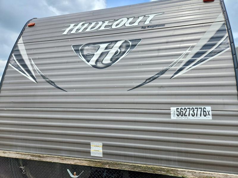2017 Keystone Hideout VIN 4YDT38B26H7208238 COPART salvage auction — ROOF, OH - CERT OF TITLE-SALVAGE, sold $35 on 2026-07-09 (photo 8)