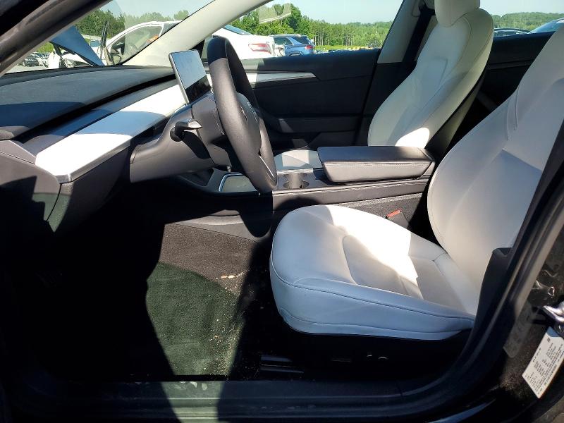 2021 Tesla VIN 5YJ3E1EA2MF063050 COPART salvage auction — REAR END, Nc - Salvage Certificate Of Title, sold $8,600 on 2026-07-16 (photo 7)